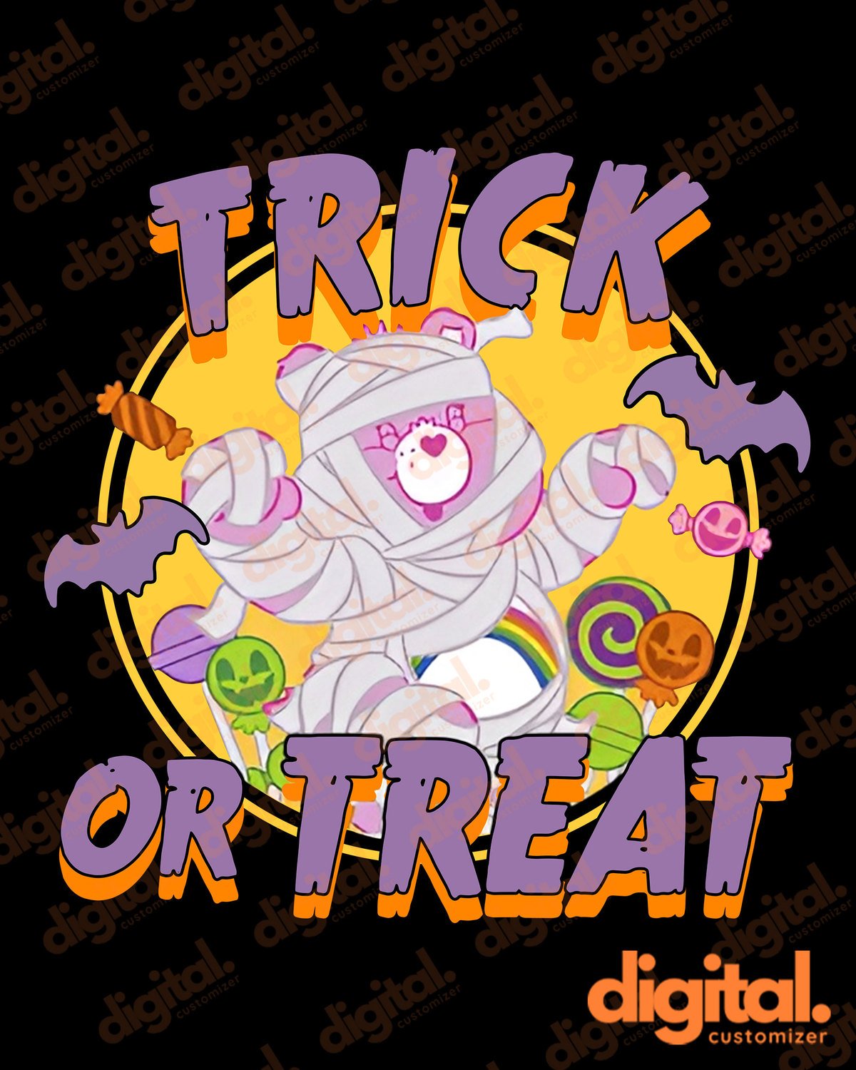 Halloween Trick Or Treat T-shirt Sweatshirt Hoodie