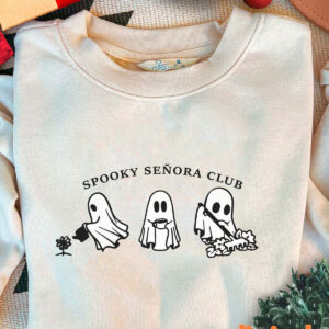 Spooky Senora Club Halloween T-shirt Sweatshirt Hoodie Digital Download